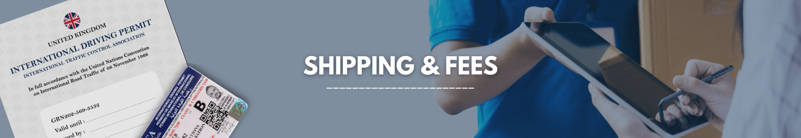 E-ITCA shipping & fee