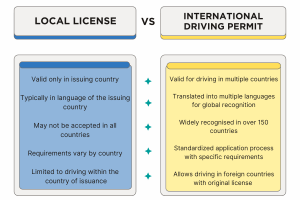 Local Licence vs International Driving Permit