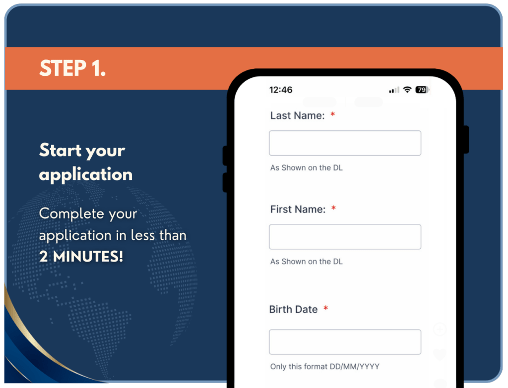 Steps to apply for international driving license