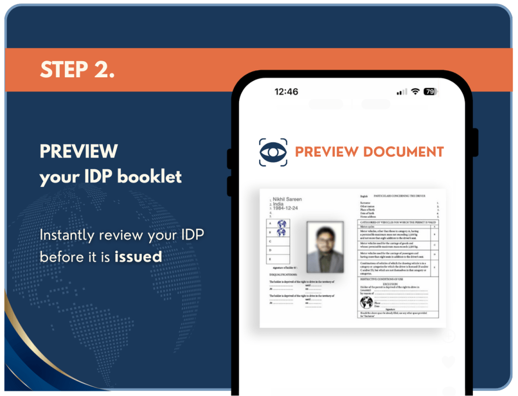 Steps to apply for international driving permit